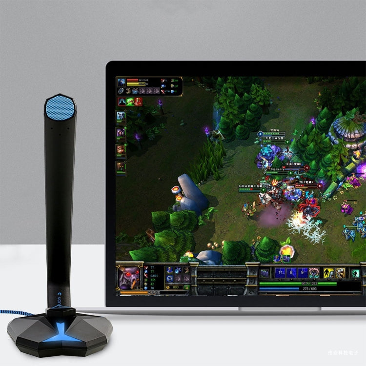 Yanmai G33 Capacitive Gaming Microphone with LED Indicator (Green)