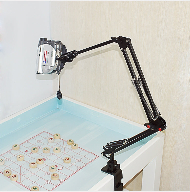 206B Camera Holder Adjustable 360 Degrees Rotation Photography Monitoring Video Recording Overhead Bracket