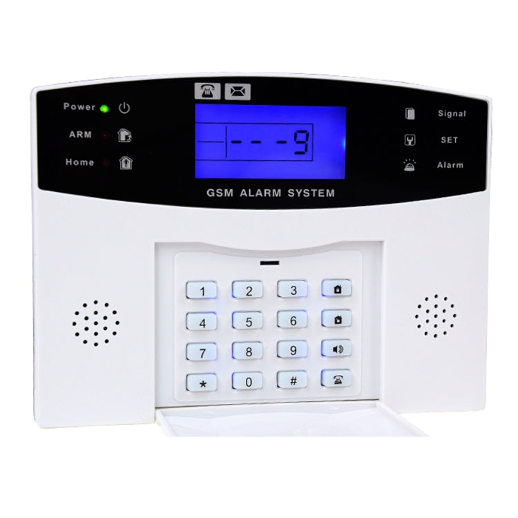 YA-500-GSM-24 16 in 1 Kit Wireless 315/433MHz GSM SMS Security Home House Burglar Alarm System with LCD Screen