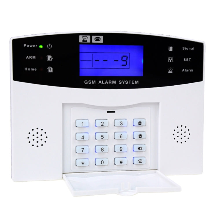YA-500-GSM-25 12 in 1 Kit Wireless 433MHz GSM SMS Security Home House Burglar Alarm System with LCD Screen