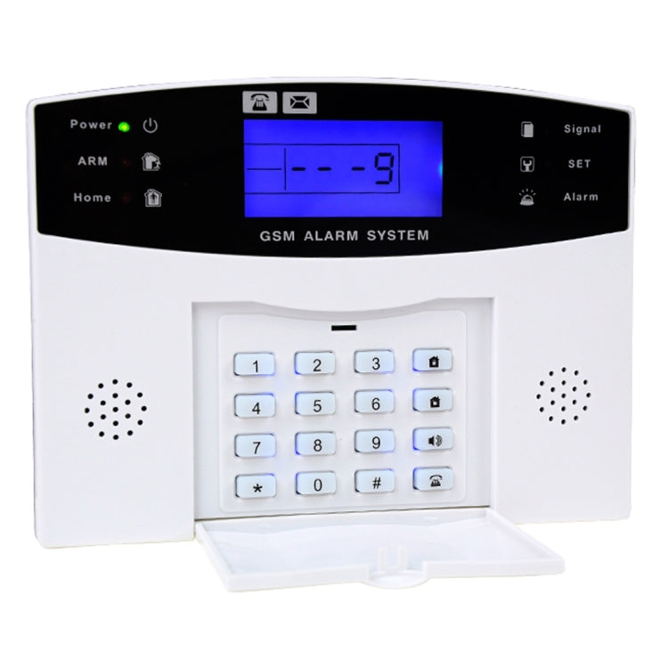 YA-500-GSM-33 20 in 1 Kit Wireless 315/433MHz GSM SMS Security Home House Burglar Alarm System with LCD Screen