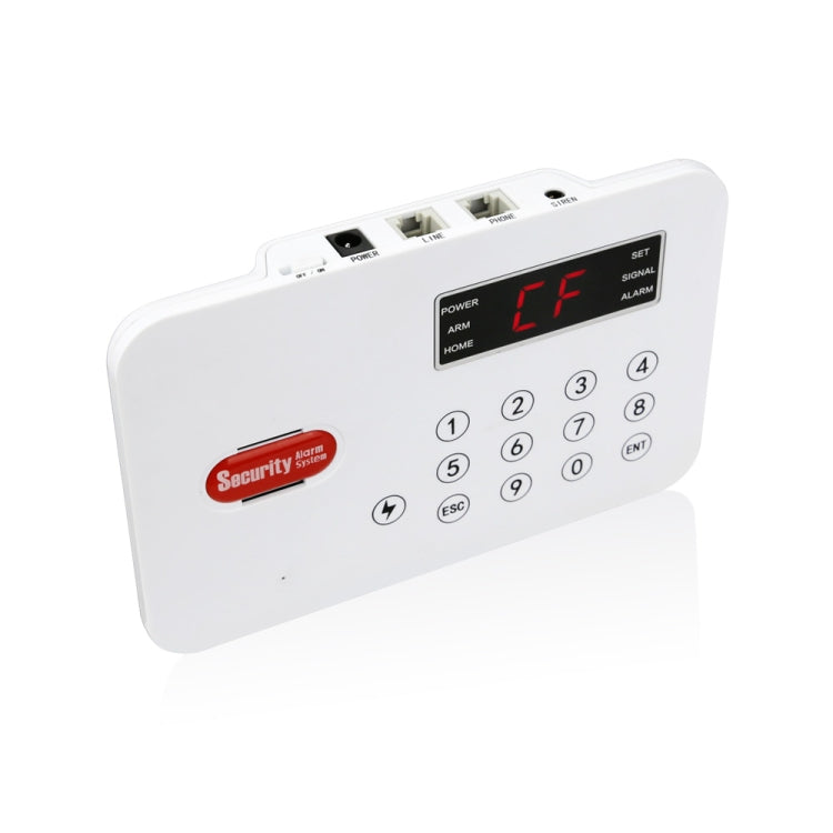 DY- L1 6 in 1 Kit 315/433MHz Wireless GSM Intelligent Anti-Burglar Alarm System, LED Display(White)