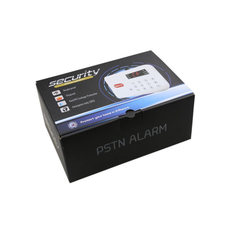 DY- L1 6 in 1 Kit 315/433MHz Wireless GSM Intelligent Anti-Burglar Alarm System, LED Display(White)