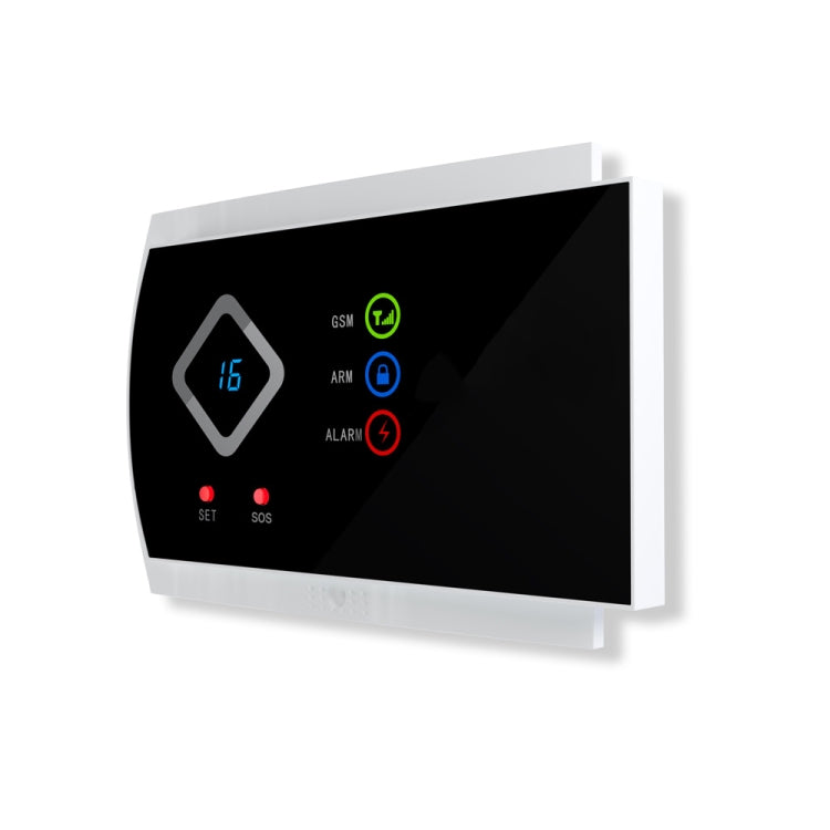 DY-G10A 6 in 1 Kit 433MHz Wireless GSM SMS Intelligent Anti-Burglar Alarm System, LED Display(Black)