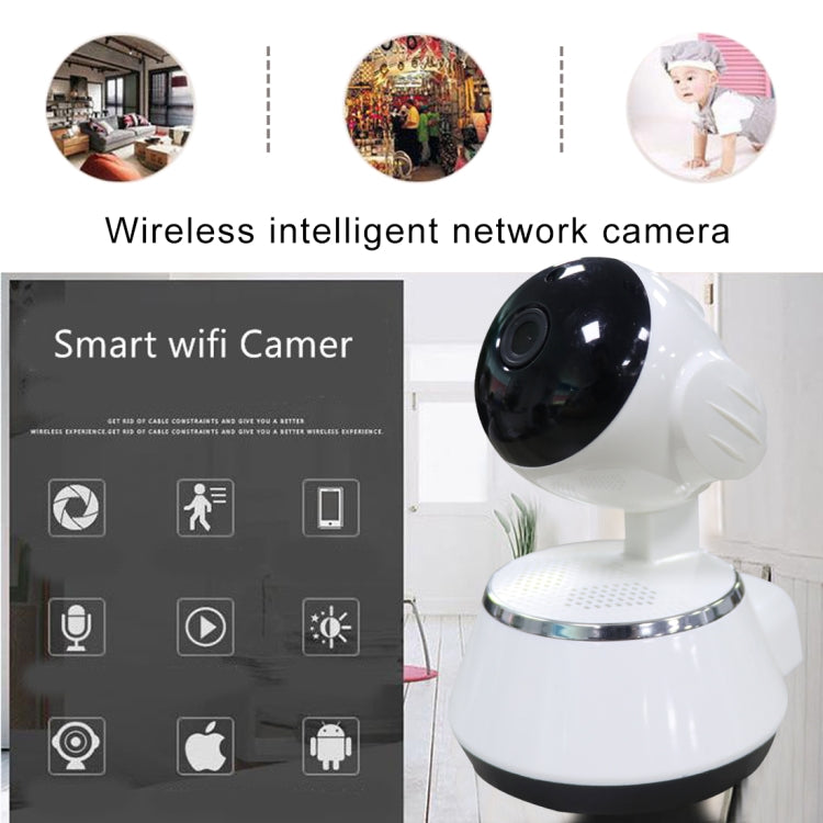 JD-T3713-Q6 1.0MP Two-Way Audio Smart Wireless Wifi IP Camera, Support Motion Detection