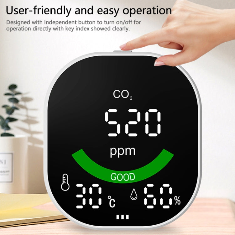 CO2-3 Carbon Dioxide Temperature Humidity Detector with LED Display
