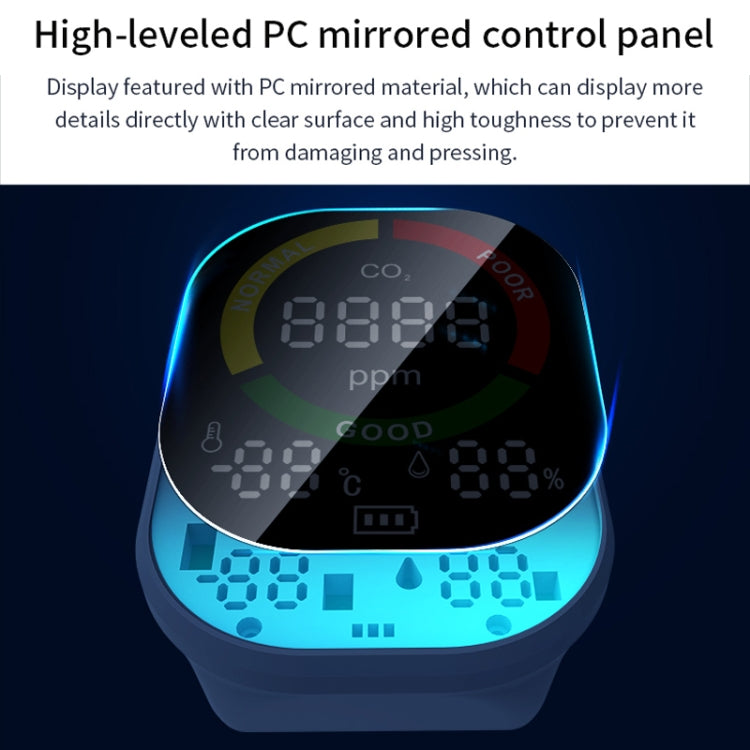 CO2-3 Carbon Dioxide Temperature Humidity Detector with LED Display