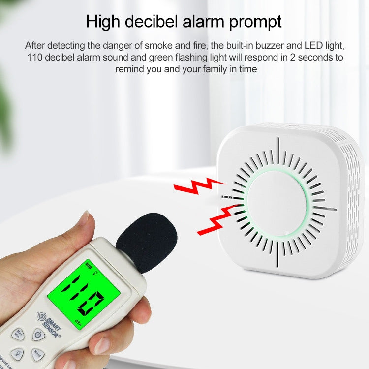 AW51 Smart Tuya WiFi Smoke Alarm
