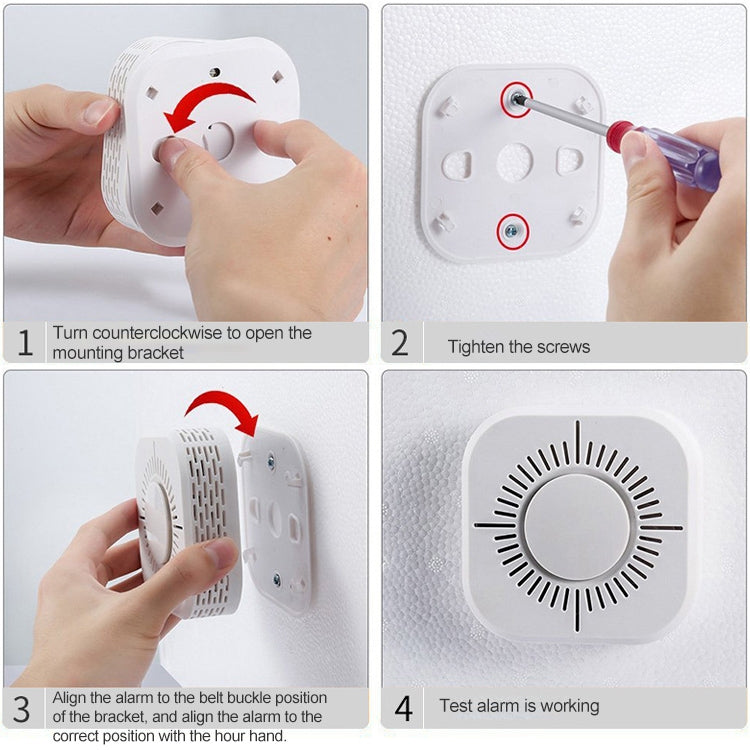 AW51 Smart Tuya WiFi Smoke Alarm
