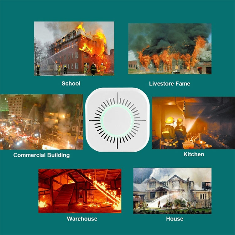 AW51 Smart Tuya WiFi Smoke Alarm