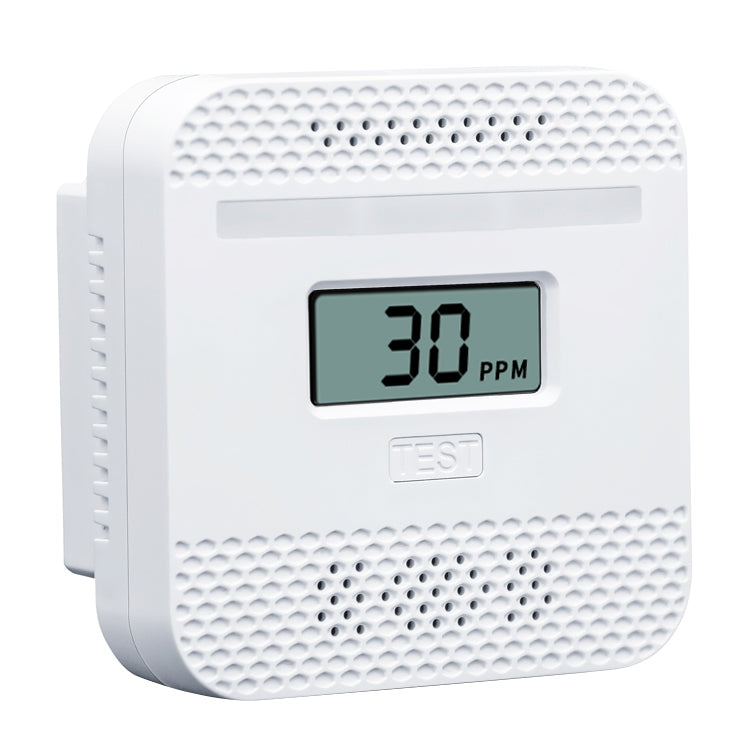 XY-C610 Car Mini Digital Display Carbon Monoxide Smoke Detector Alarm without Battery