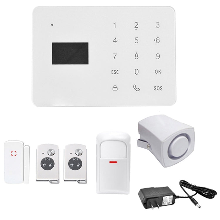 YA-700-GSM Wireless Touch Key LCD Display Security GSM Alarm System Kit