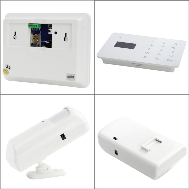 YA-700-GSM-8 Wireless Touch Key LCD Display Security GSM Alarm System Kit