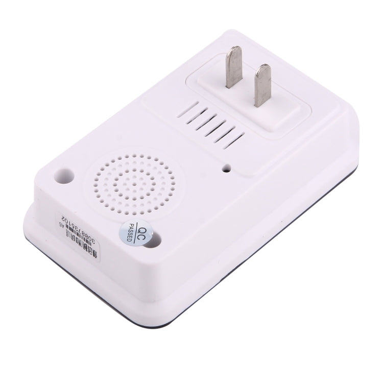 AITENG V018G Life Waterproof Battery-Free Wireless Doorbell, 1 Receiver + 1 x Transmitter, Receiver Distance: 130m, US Plug