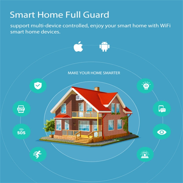 NEO NAS-SD01W WiFi Smoke Detector Sensor, Support Android / IOS systems