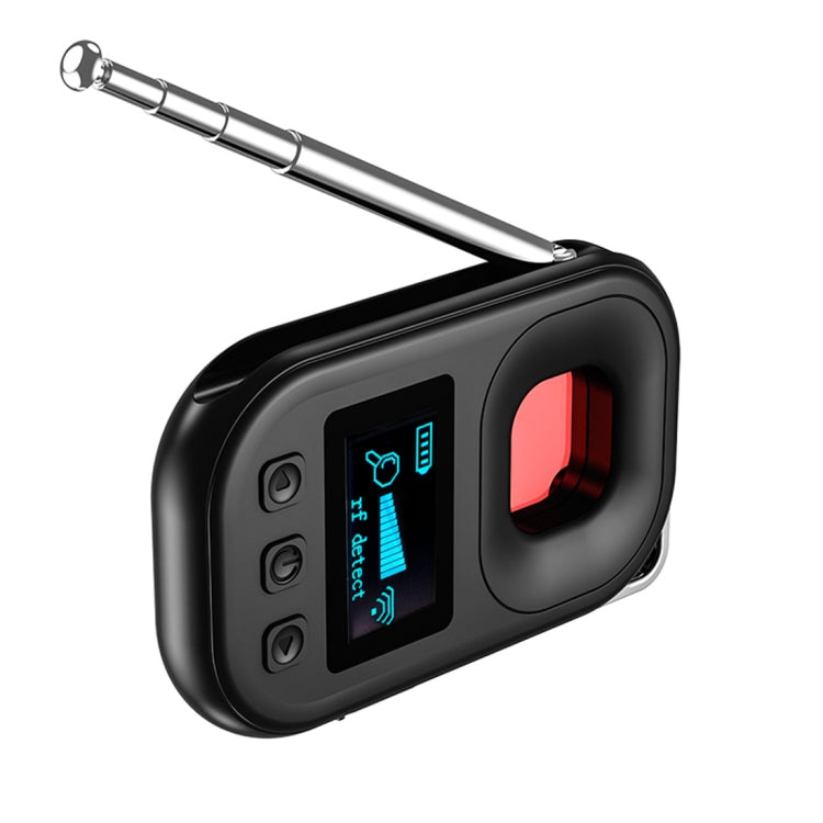 T03 Multi-function Camera Detector Scanner Anti-Peep Eavesdropping Anti-Monitoring Signal Detector  - Black