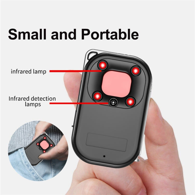 T03 Multi-function Camera Detector Scanner Anti-Peep Eavesdropping Anti-Monitoring Signal Detector  - Black