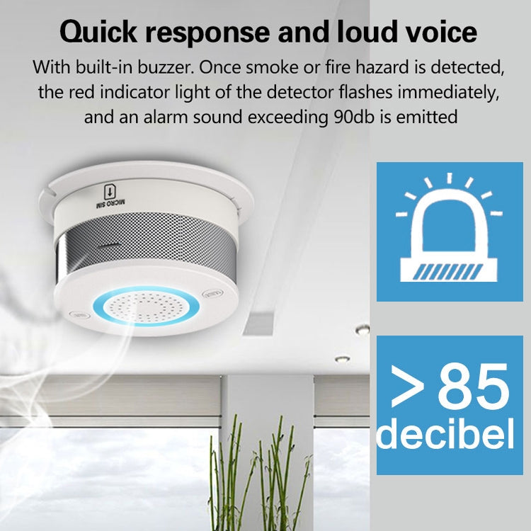 PA-438G GSM / GPRS Intelligent Smoke Detector