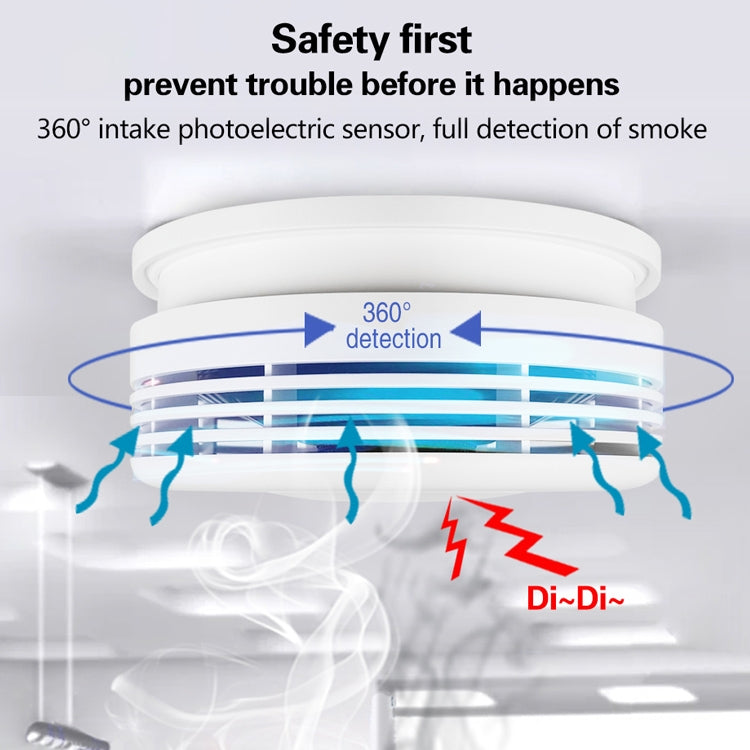 PA-443W Tuya + WiFi Intelligent Smoke Detector