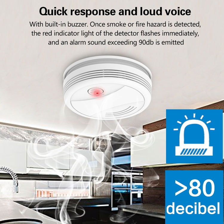 PA-443W Tuya + WiFi Intelligent Smoke Detector