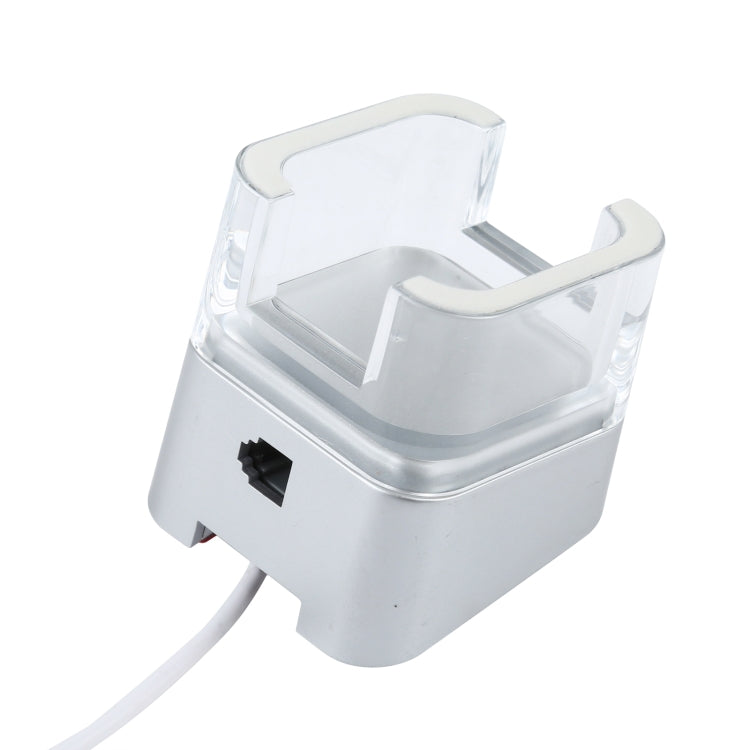 Mobile Phone Anti-theft Alarm Display Stand with Remote Control for iPhone & iPod with 8-Pin Port