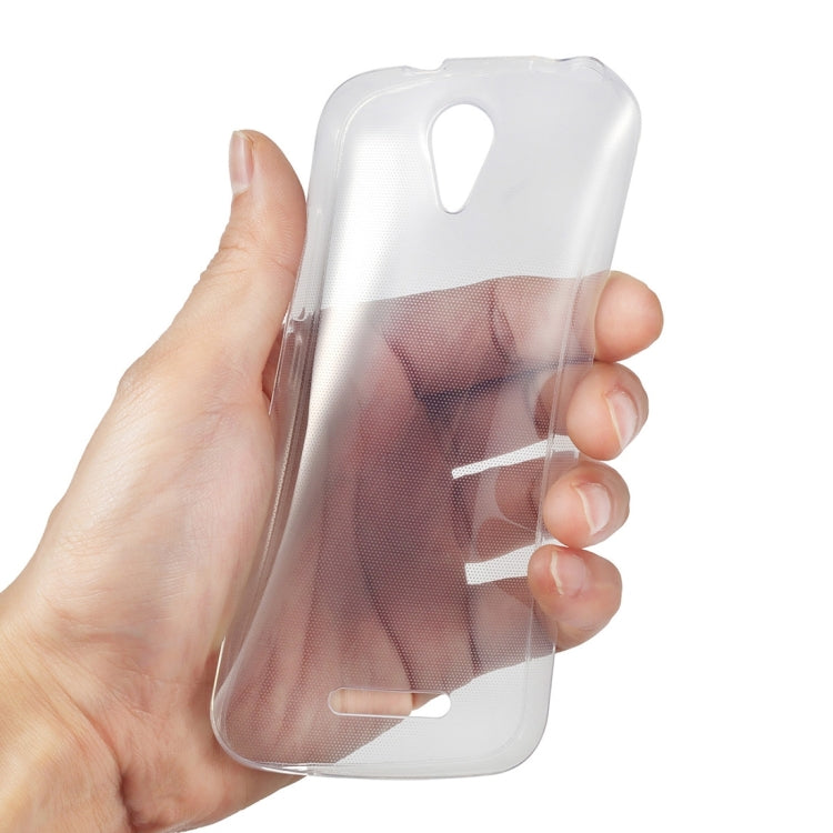 For DOOGEE X3 (S-MPH-1794) Transparent TPU Protective Case(Transparent)