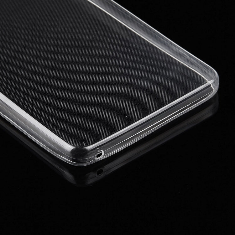 2 in 1 for Lenovo A7600-M (S-MPH-0840) / S8 Transparent Soft TPU Protective Case + Tempered Glass Screen Film