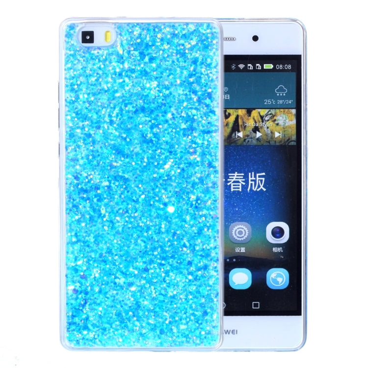 For Huawei  P8 Lite Glitter Powder Soft TPU Protective Case