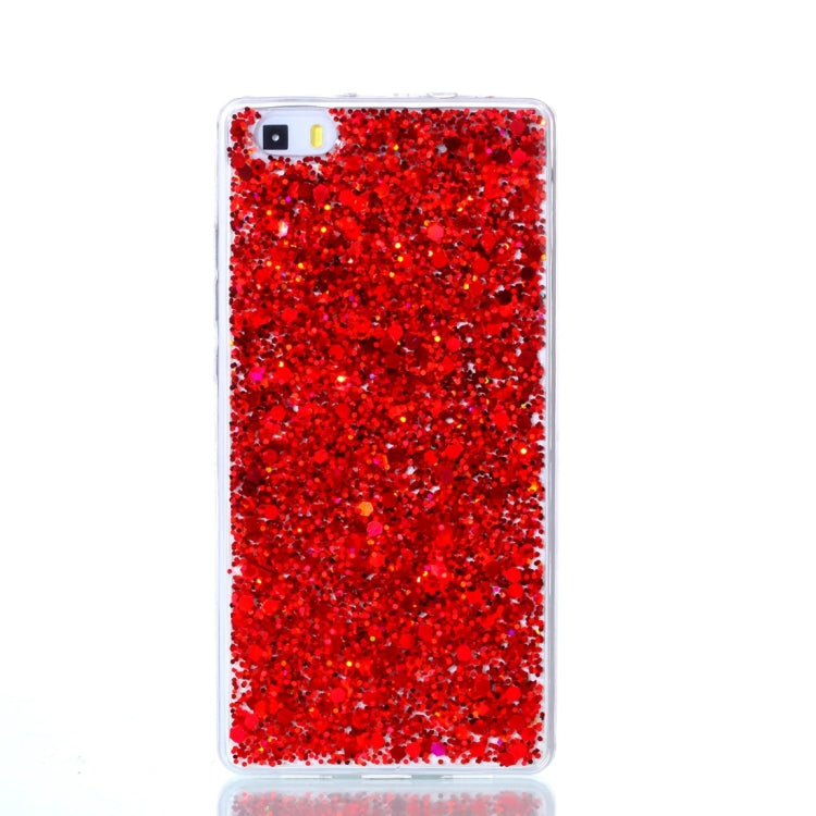 For Huawei  P8 Lite Glitter Powder Soft TPU Protective Case
