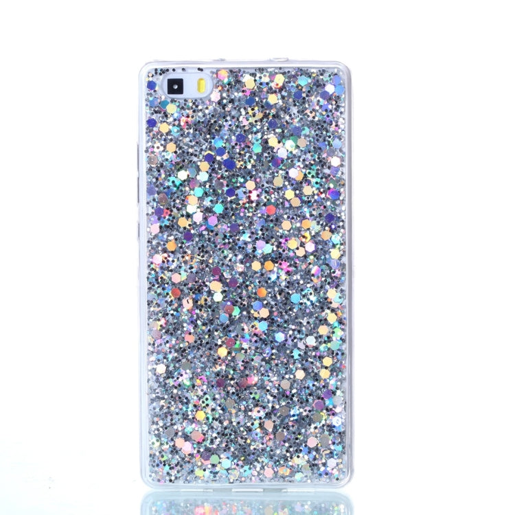 For Huawei  P8 Lite Glitter Powder Soft TPU Protective Case