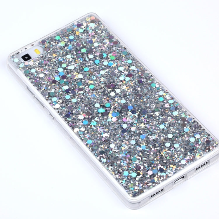 For Huawei  P8 Lite Glitter Powder Soft TPU Protective Case