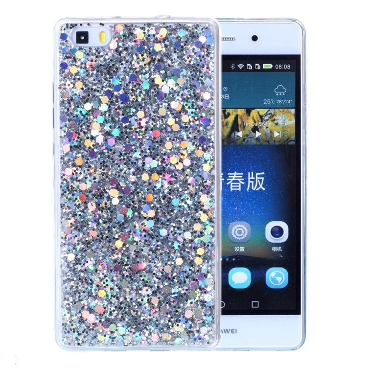 For Huawei  P8 Lite Glitter Powder Soft TPU Protective Case