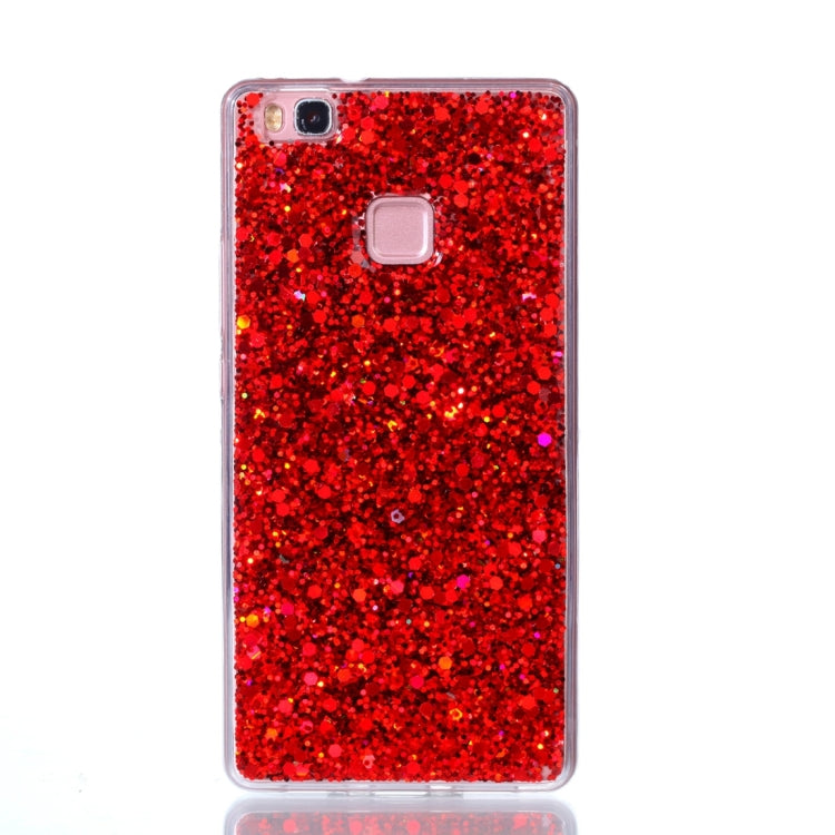 For Huawei  P9 lite Glitter Powder Soft TPU Protective Case
