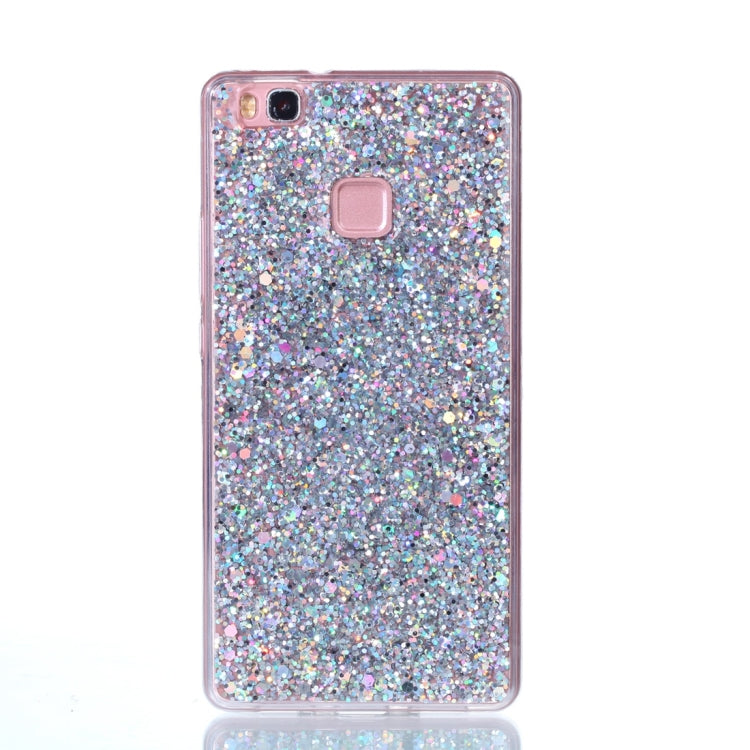 For Huawei  P9 lite Glitter Powder Soft TPU Protective Case