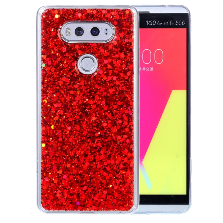 For LG V20 Glitter Powder Soft TPU Protective Case
