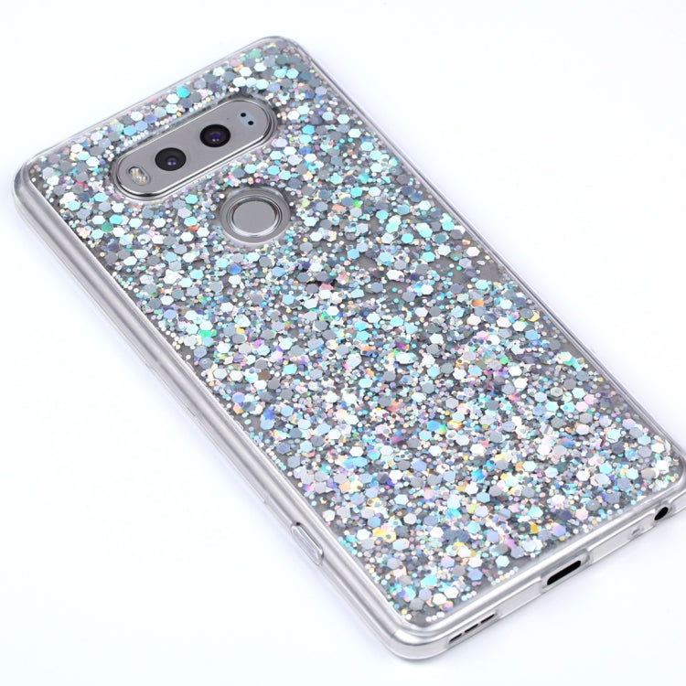 For LG V20 Glitter Powder Soft TPU Protective Case