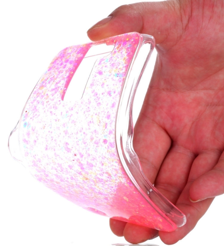 For LG K7 Glitter Powder Soft TPU Protective Case