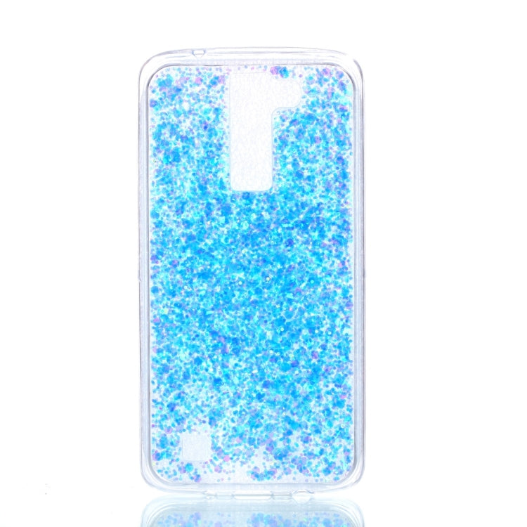 For LG K7 Glitter Powder Soft TPU Protective Case