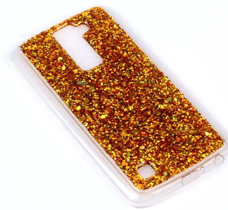 For LG K10 Glitter Powder Soft TPU Protective Case