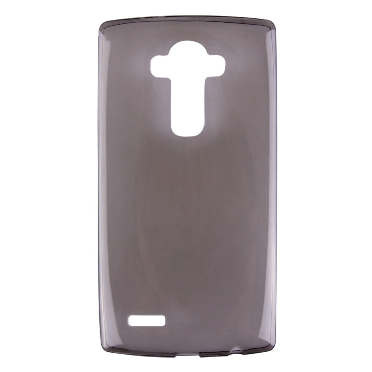 For LG G4 0.75mm Ultra-thin Transparent TPU Protective Case(Grey)