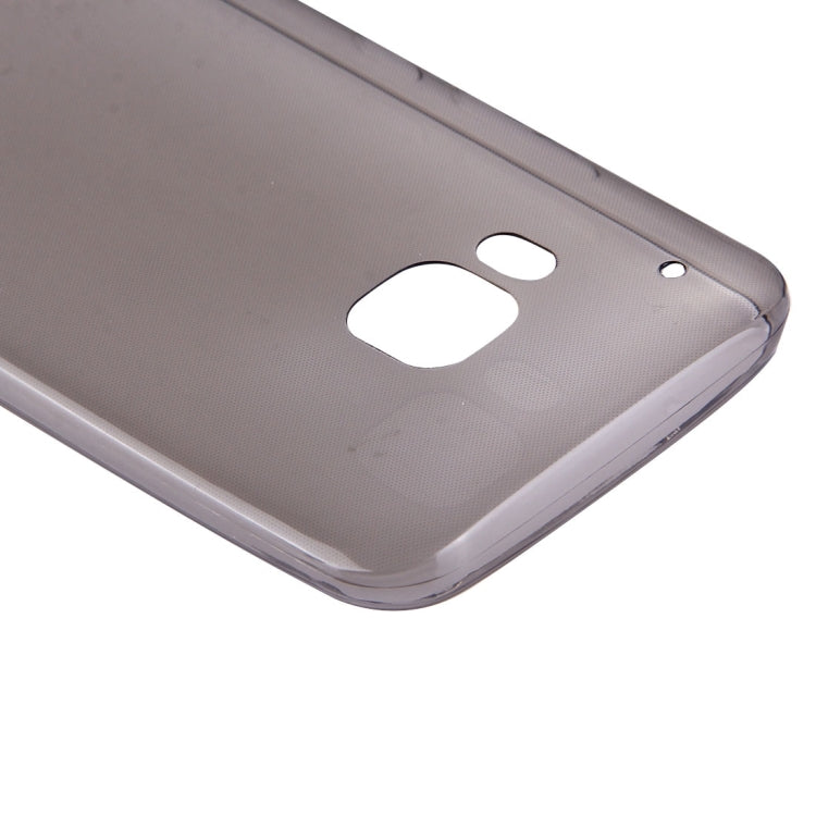 For HTC One M9 0.75mm Ultra-thin Transparent TPU Protective Case(Grey)