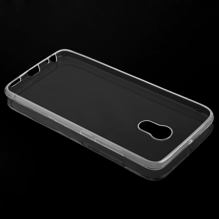 For Meizu  PRO 6 0.75mm Ultra-thin Transparent TPU Protective Case(Transparent)