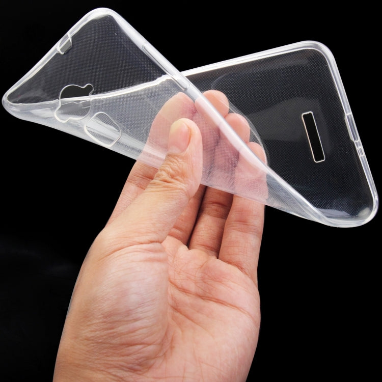 For Coolpad Dazen Note 3 0.75mm Ultra-thin Transparent TPU Protective Case(Transparent)