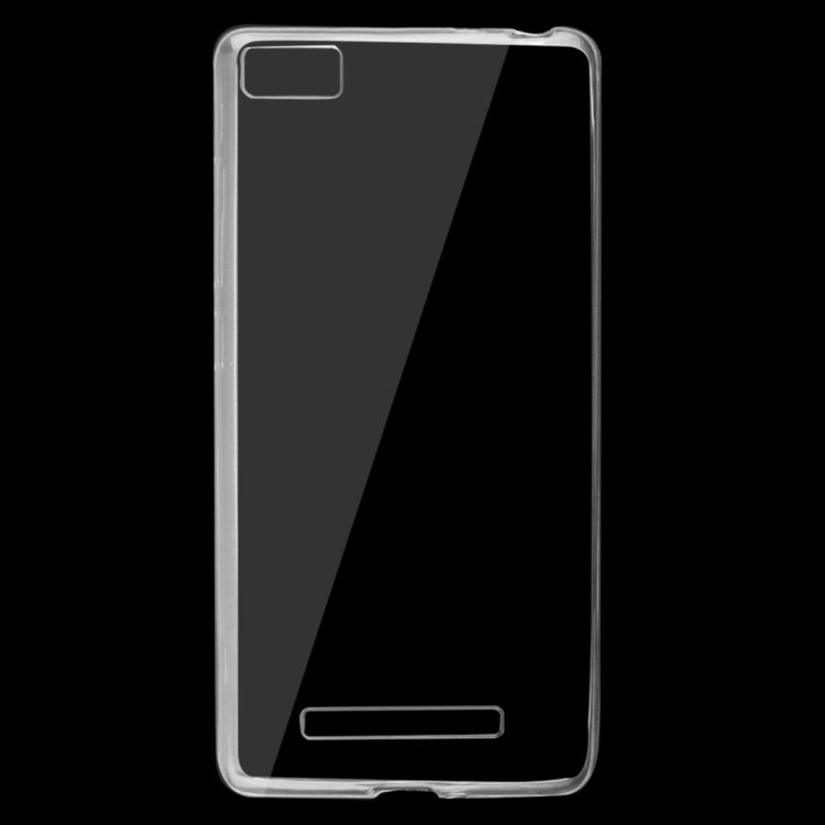 For Xiaomi  Mi 4c / 4i 0.75mm Ultra-thin Transparent TPU Protective Case(Transparent)