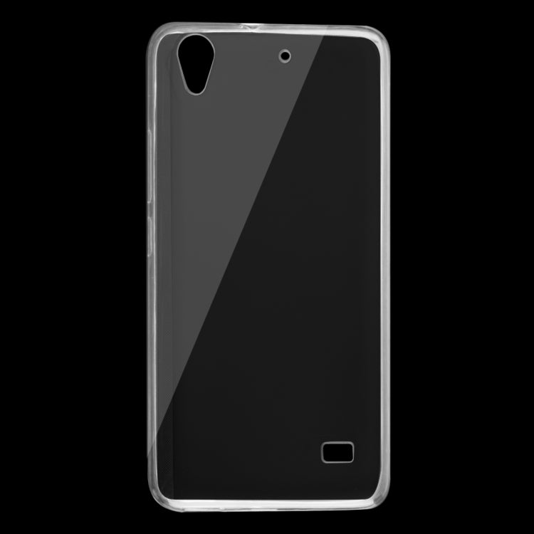 For Huawei  Honor 4 Play 0.75mm Ultra-thin Transparent TPU Protective Case(Transparent)