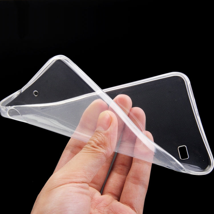 For Huawei  Honor 4 Play 0.75mm Ultra-thin Transparent TPU Protective Case(Transparent)