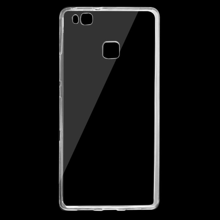 For Huawei  P9 Lite 0.75mm Ultra-thin Transparent TPU Protective Case(Transparent)