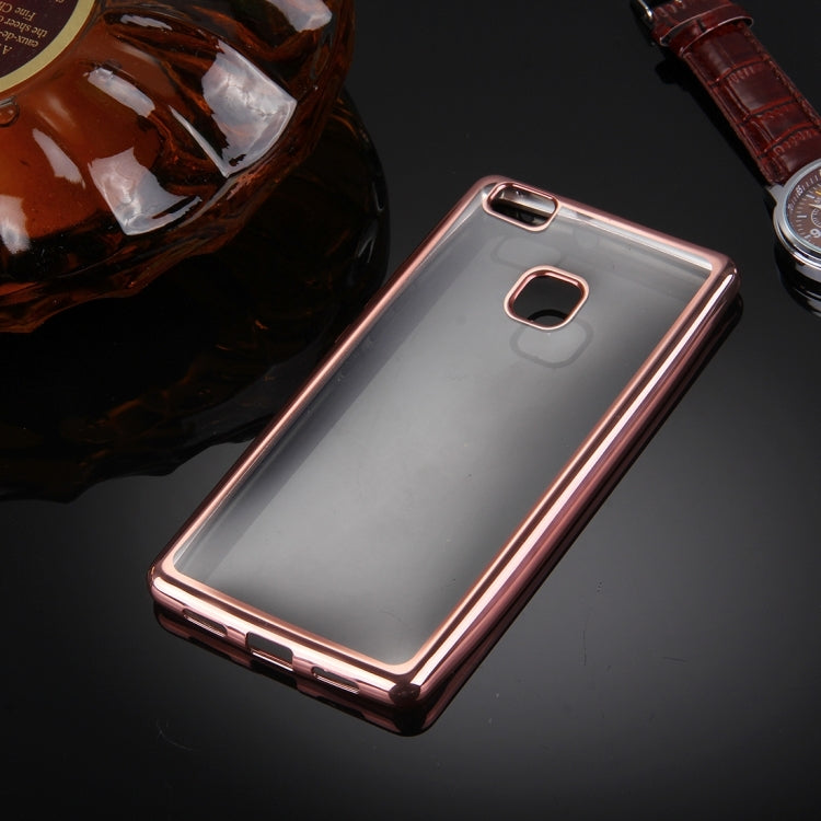 For Huawei  P9 Lite Electroplating Soft TPU Protective Cover Case