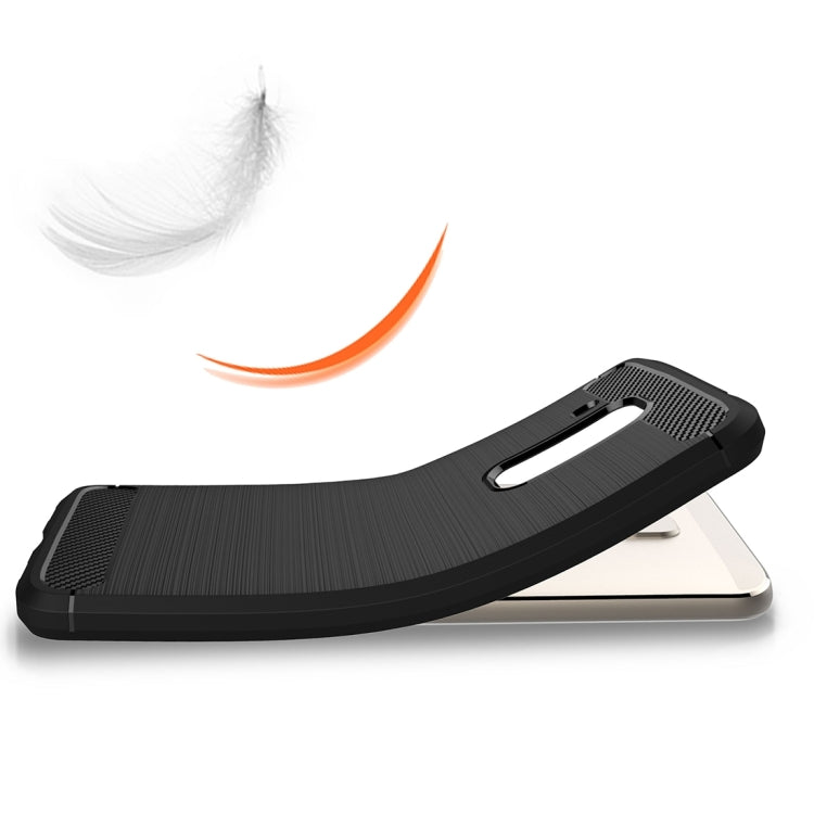 For Huawei  Maimang 5 Brushed Texture Carbon Fiber TPU Protective Case