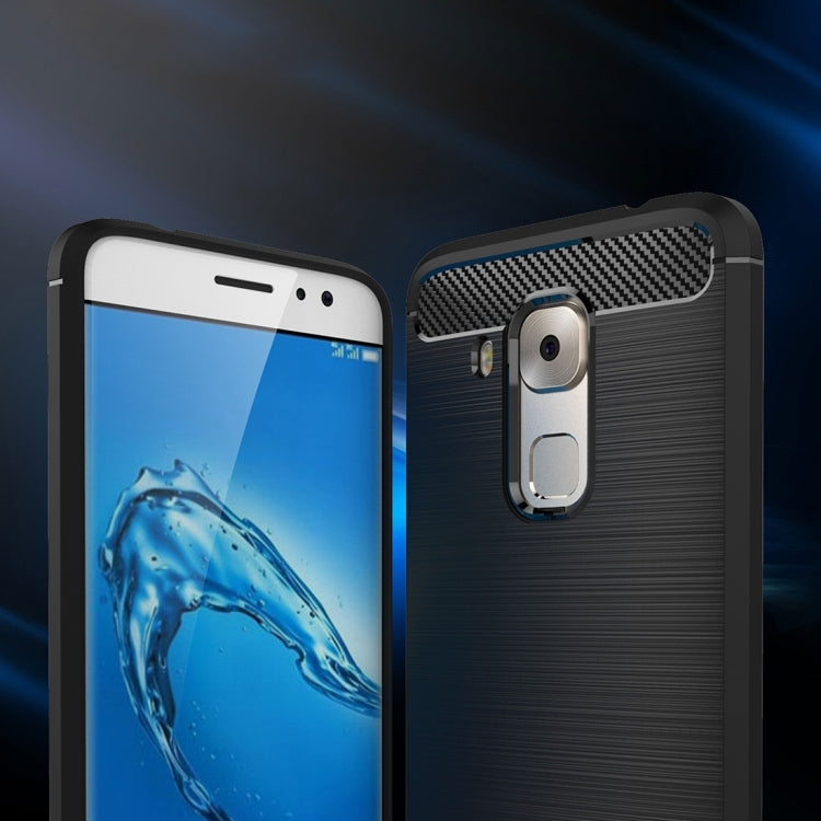 For Huawei  Maimang 5 Brushed Texture Carbon Fiber TPU Protective Case